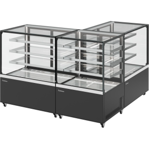 Витрина кондитерская Carboma KC84-110 VV 1,2-1 (9005) - Изображение 6