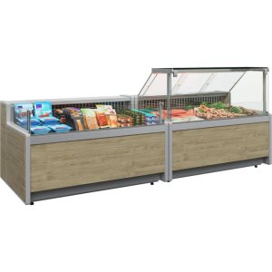 Витрина нейтральная Carboma GC111 N 1,25-1 (1010 (Мариель)) (газлифт, без боковин) - Изображение 2