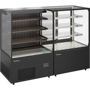 Витрина кондитерская Carboma KC78-130 VV 1,2-1 (9005) - Изображение 2