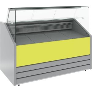 Витрина морозильная Carboma GC75 SL 1,2-1 фронт стандартный цвет