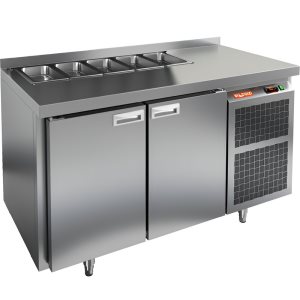 Стол холодильный для салатов HiCold SL1-11GN (1/3) без крышки