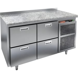 Стол холодильный среднетемпературный HiCold GN 22/TN камень