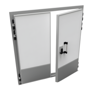 Дверь холодильная распашная двустворчатая НТ-РДД-1600*3000/120 - Изображение 4