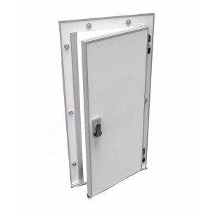 Дверь холодильная распашная одностворчатая НТ-РДО-900*2200/80 (с металлической рамой) - Изображение 2