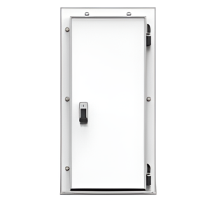 Дверь холодильная распашная одностворчатая СТ-РДО-800*2100/80 (с металлической рамой)