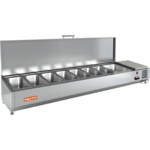 Витрина холодильная для ингредиентов HICOLD VRTU 1915 1/3 