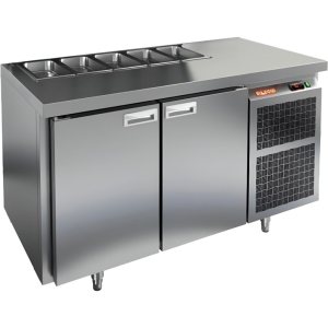 Стол холодильный для салатов HiCold SL1-11GN (1/3) O без крышки