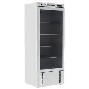 Шкаф холодильный Carboma R700C INOX