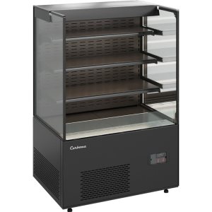 Витрина кондитерская Carboma KC71-110 VV 0,9-2 (9005) открытая