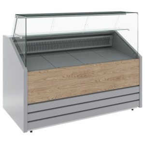 Витрина холодильная Carboma GC75 SM 1,5-1 фронт паттерн