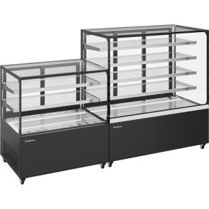 Витрина нейтральная Carboma KC78-150 N 1,2-1 (9005) - Изображение 2