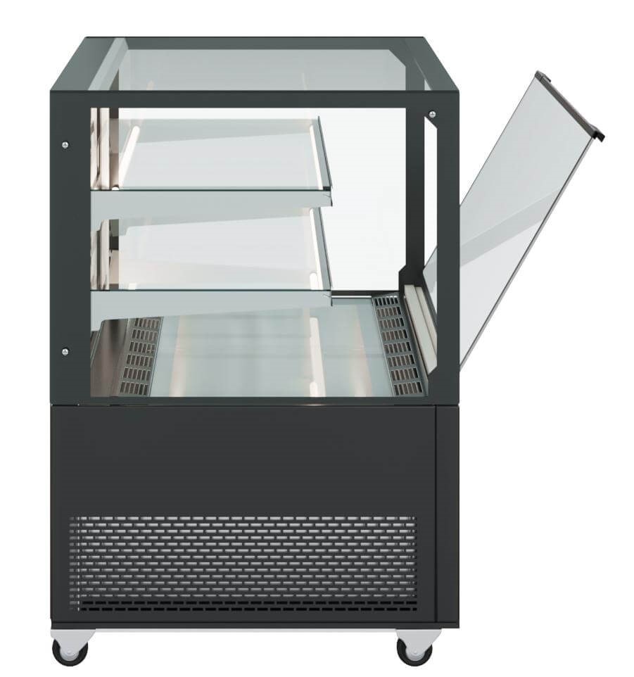 Витрина кондитерская Carboma KC84-130 VV 1,2-1 (9005) - Изображение 6