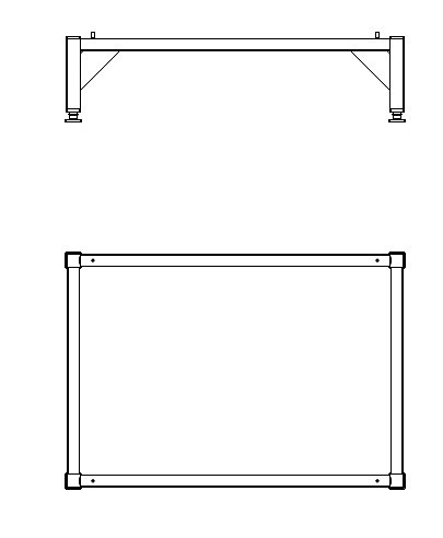 Подставка для пароконвектомата RATIONAL COMBI-DUO 6-1/1 НА 6-1/1 I 60.31.200