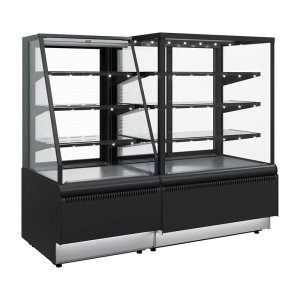 Витрина кондитерская Carboma KC70 ВХСв-1,3д (KC70 VV 1,3-1 STANDARD Люкс CUBE) - Изображение 13