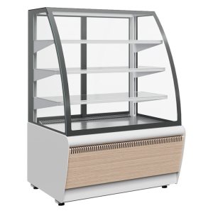 Витрина кондитерская Carboma K70 ВХСв-1,3д (K70 VV 1,3-1 STANDARD Люкс FLANDRIA) - Изображение 4