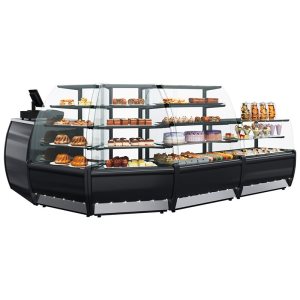 Витрина кондитерская Carboma K70 N 0,9 (K70 N 0,9-1 LIGHT FLANDRIA) - Изображение 11