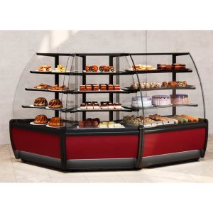 Витрина кондитерская Carboma K70 N 0,9 (K70 N 0,9-1 LIGHT FLANDRIA) - Изображение 12