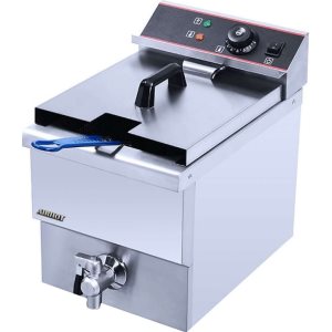 Фритюрница электрическая AIRHOT EF8T с краном