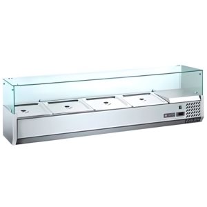 Витрина холодильная для ингредиентов Tatra TVR1200-4GN1/3