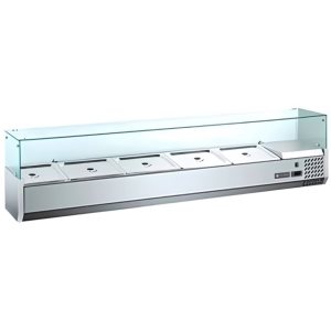 Витрина холодильная для ингредиентов Tatra TVR1400-6GN1/4