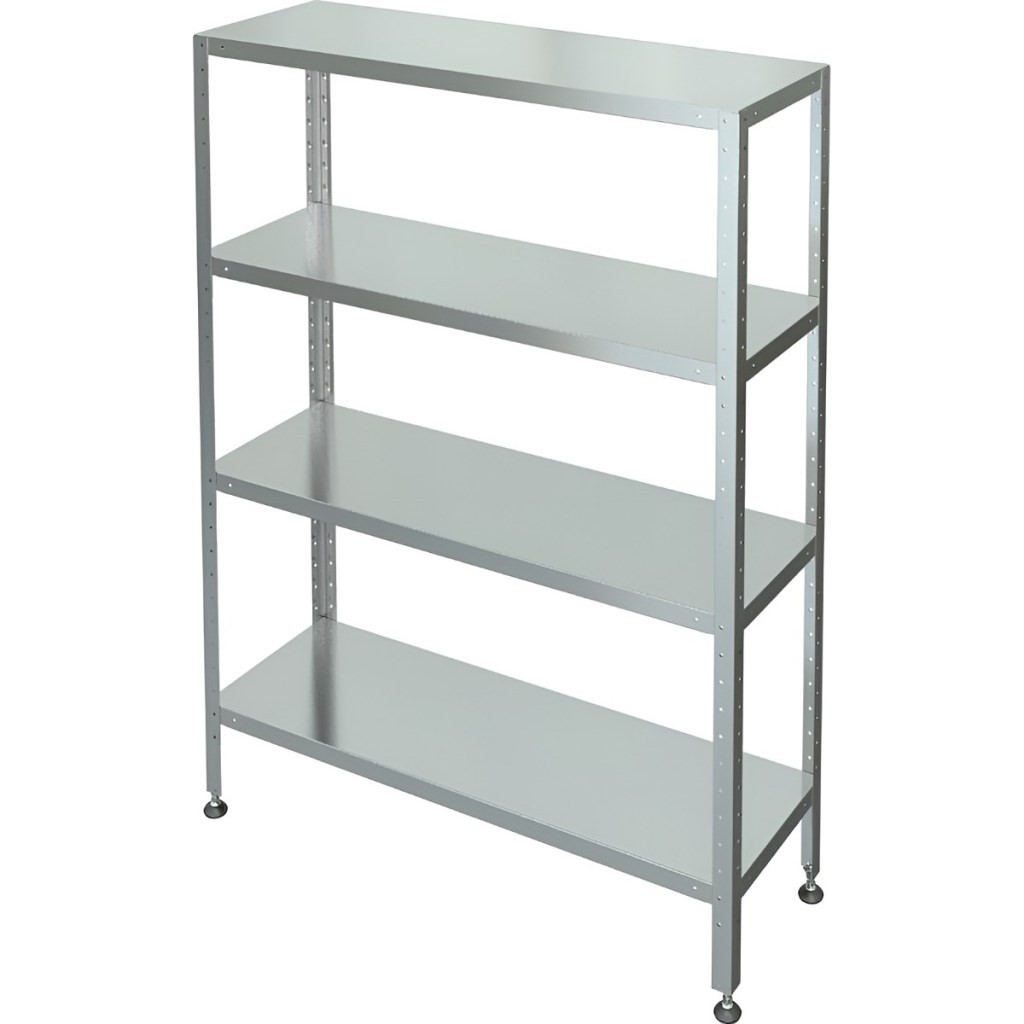 Стеллаж с 3-я сплошными полками МХМ С-3-0,6/1,2/1,8 