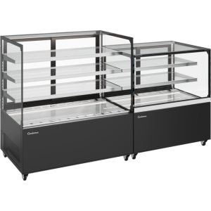 Витрина кондитерская Carboma KC84-130 VV 0,9-1 (9005) - Изображение 4