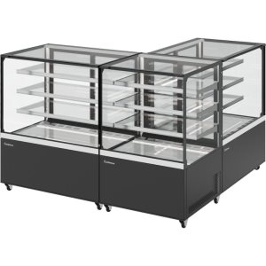 Витрина кондитерская Carboma KC84-130 VV 0,9-1 (9005) - Изображение 6